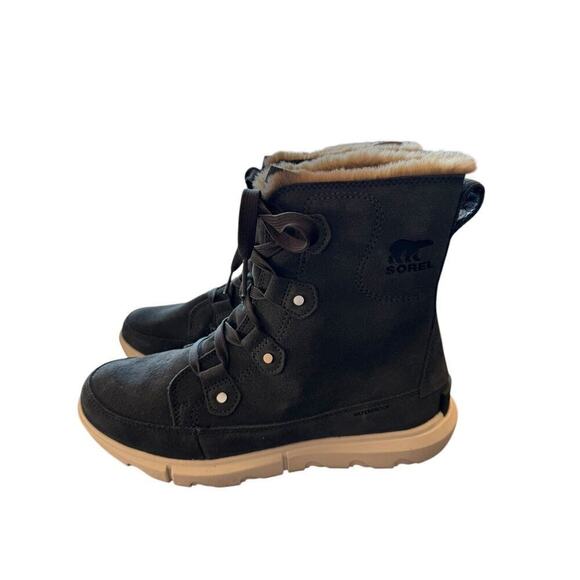 Sorel NEW Explorer Next Joan Waterproof Boots Women’s US 9.5 Gray Insulated - Picture 5 of 10